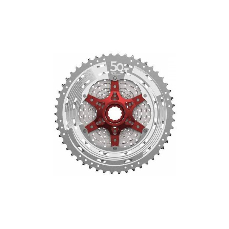 Cassette 11/51 11v Sunrace Csmx80 Metalico *