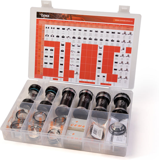 Caja variada de pedalieres - Acero inoxidable