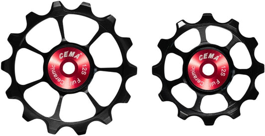Roldanas de cambio 12V Shimano Dura-Ace (12-14T) Full Ceramic - Negro