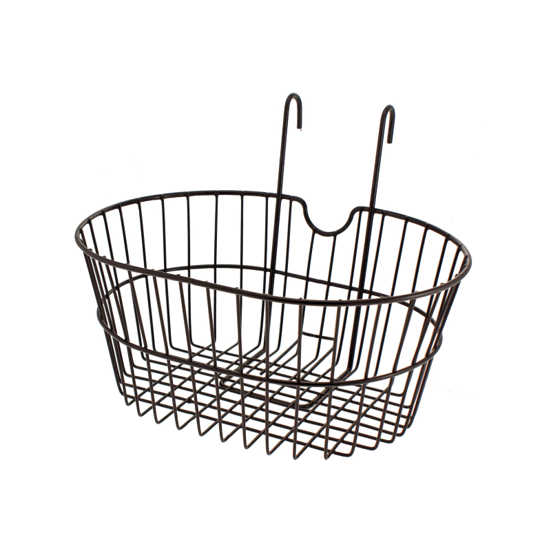 Easy Cesta Delantera Ovalada Malla Grande con Ganchos - EASY | ARS Bike Parts