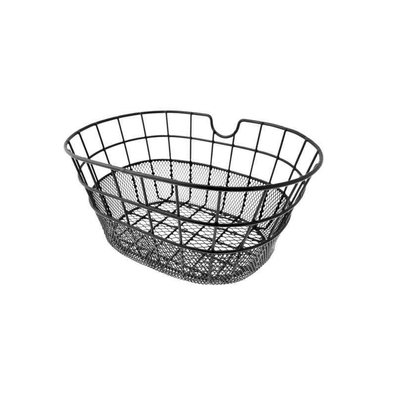 Easy Cesta Ovalada Doble Malla Negra - EASY | ARS Bike Parts