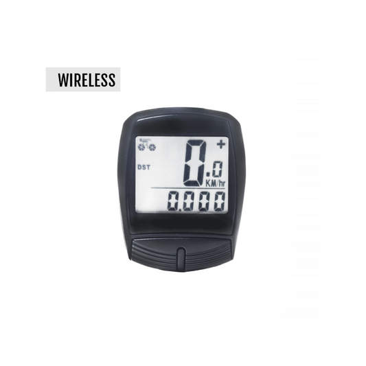 Ciclocomputador 13 Funciones sin Cable Negro WAG - WAG | ARS Bike Parts