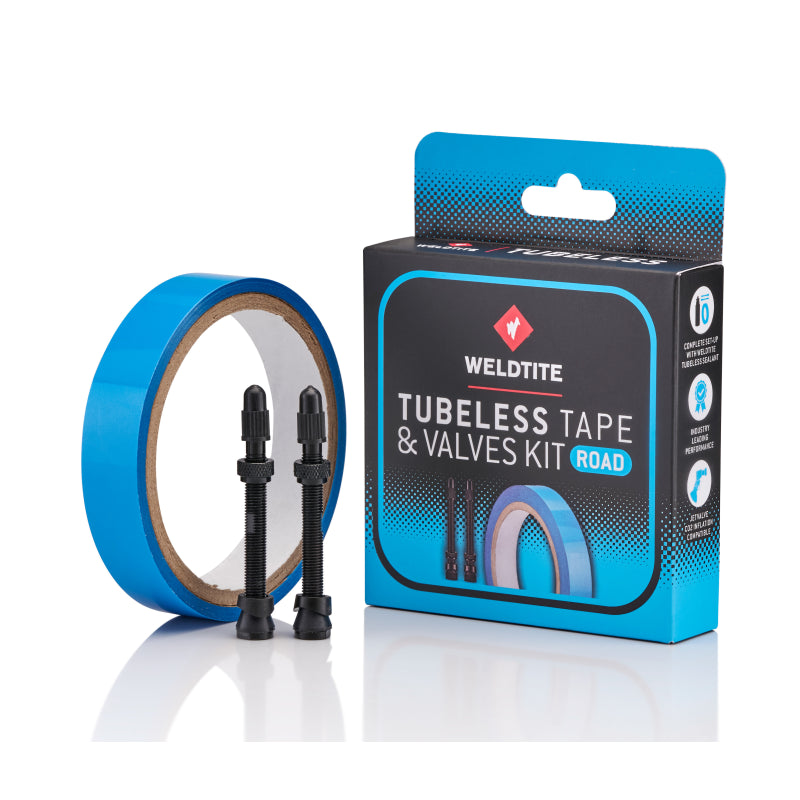 Cinta Tubeless 19mm De 10m + 2 Valvulas 55mm Tubeless