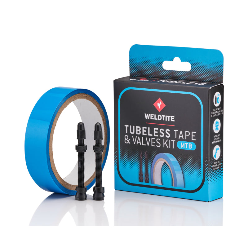 Cinta Tubeless 24mm De 10m + 2 Valvulas 55mm Tubeless
