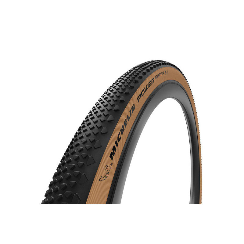 MICHELIN Cubierta 700x35 Power Gravel Classic Tubeless Competition Line Plegable Negro-Marron - MICHELIN | ARS Bike Parts