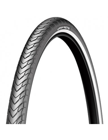 MICHELIN Cubierta 700x40c Protek Negra Banda Reflec. - MICHELIN | ARS Bike Parts
