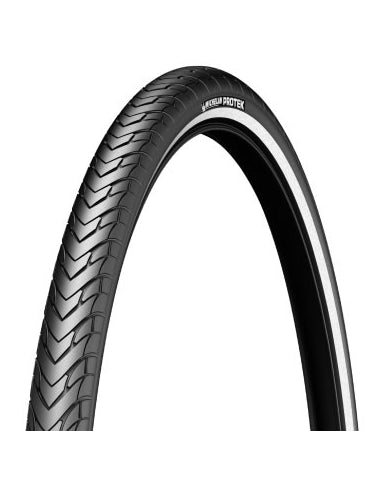 MICHELIN Cubierta 700x47c Protek Negra Banda Reflec. - MICHELIN | ARS Bike Parts