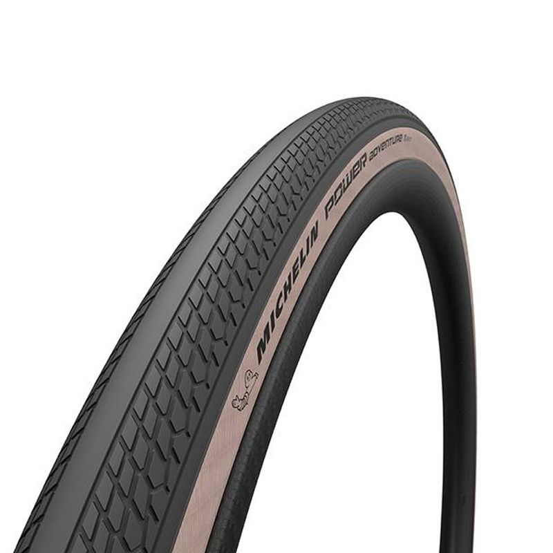 Cubierta 700x48 Power Adventure TLR Pleg Neg-Marro