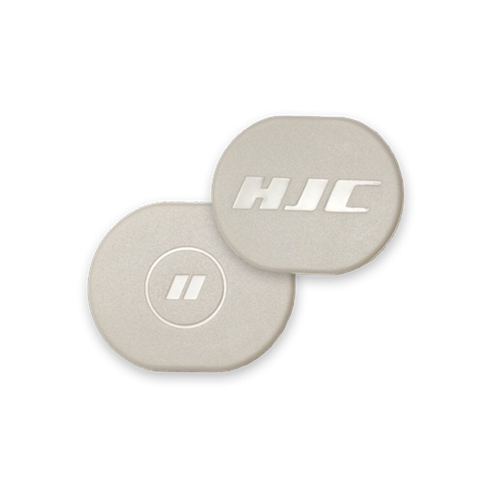 Cubiertas Trinquete Casco HJC Coban Plus Plateadas - HJC | ARS Bike Parts