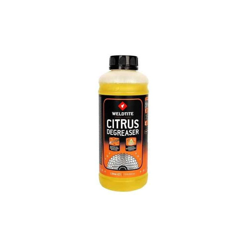 Weldtite Desengrasante Ultra Potente Citrus Limon 1l ( Compatible con Maquina Ultra Sonidos ) - WELDTITE | ARS Bike Parts