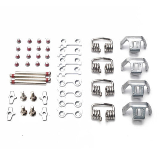 HT Components Despiece Completo Clip Enganche Pedales HT X2-SX (plata) - HT Components | ARS Bike Parts