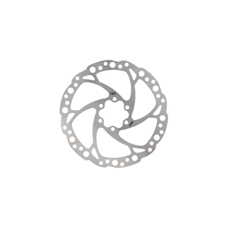 Logan Disco 160mm 6 Tornillos Plata - LOGAN | ARS Bike Parts