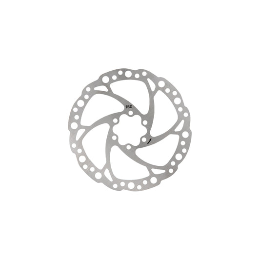 Logan Disco 160mm 6 Tornillos Plata - LOGAN | ARS Bike Parts