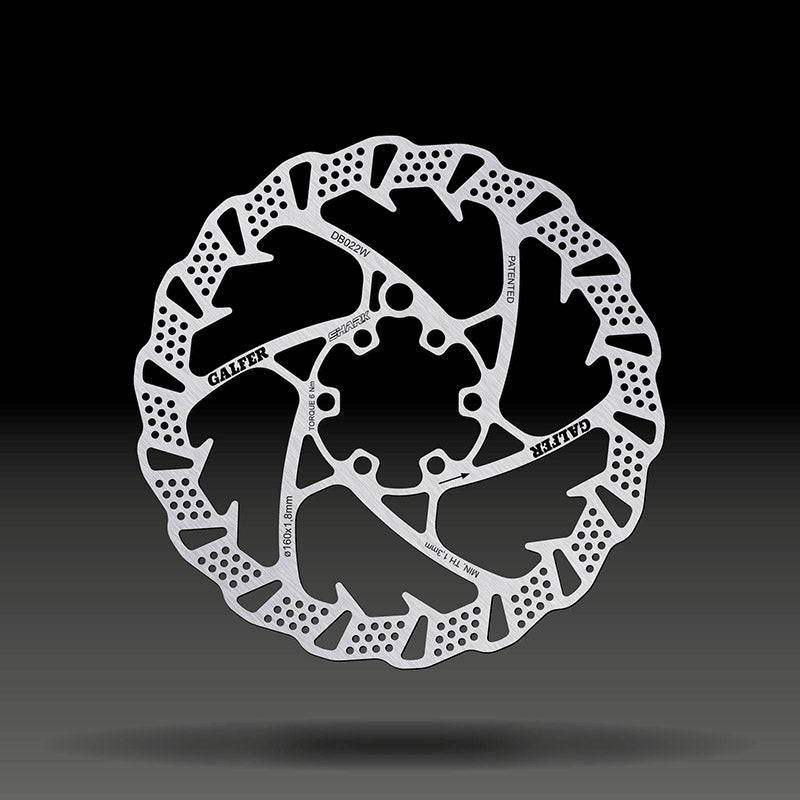 Disco 160mmx1.8mm Galfer Shark 6 Tornillos