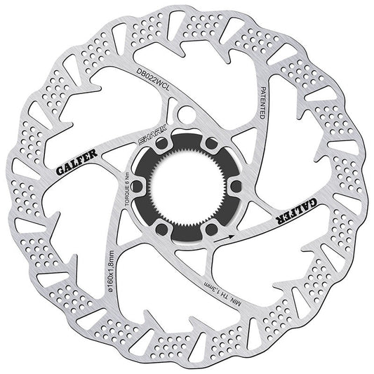 Disco 160mmx1.8mm Galfer Shark Center-Lock