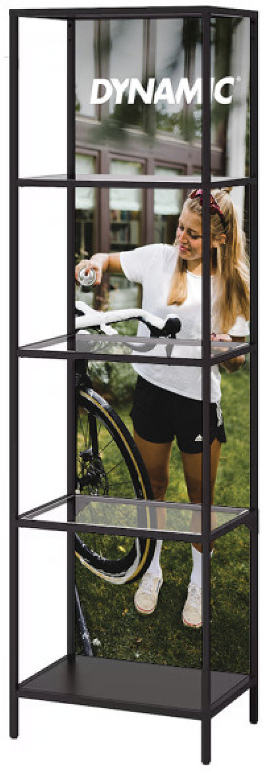 Dynamic Display Tower Equipped Smal