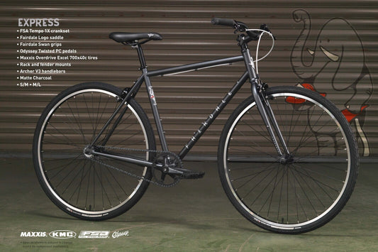 Fairdale Express S/M Charcoal Mate