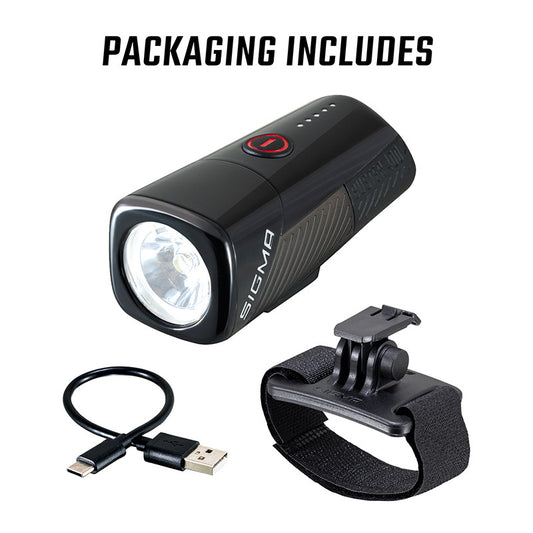 Faro Delantero Buster 400 Hl USB Para Casco