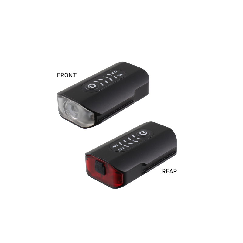 Faro Delantero Manillar-Casco Wiki Negro USB WAG - WAG | ARS Bike Parts