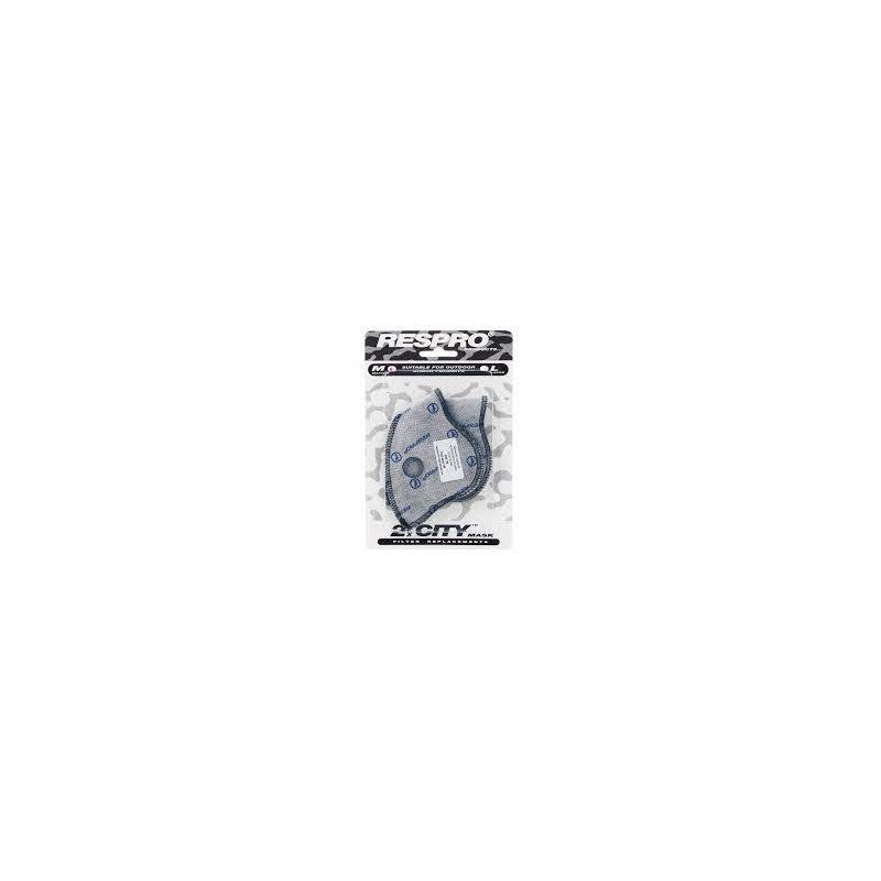 Respro Filtros para Máscara City (2uds) Talla L - RESPRO | ARS Bike Parts