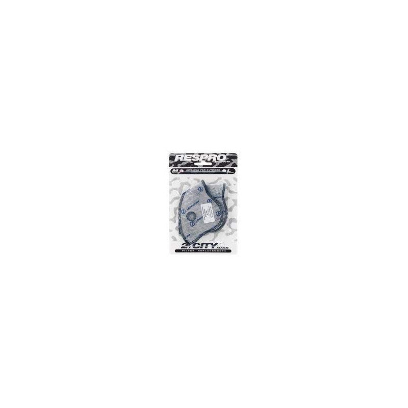 Respro Filtros para Máscara City (2uds) Talla M - RESPRO | ARS Bike Parts