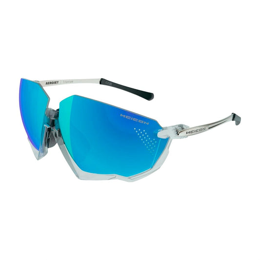 Gafas SCICON Aerojet Titanium Crystal Brillante (lentes Multiespejo Azul) - SCICON | ARS Bike Parts