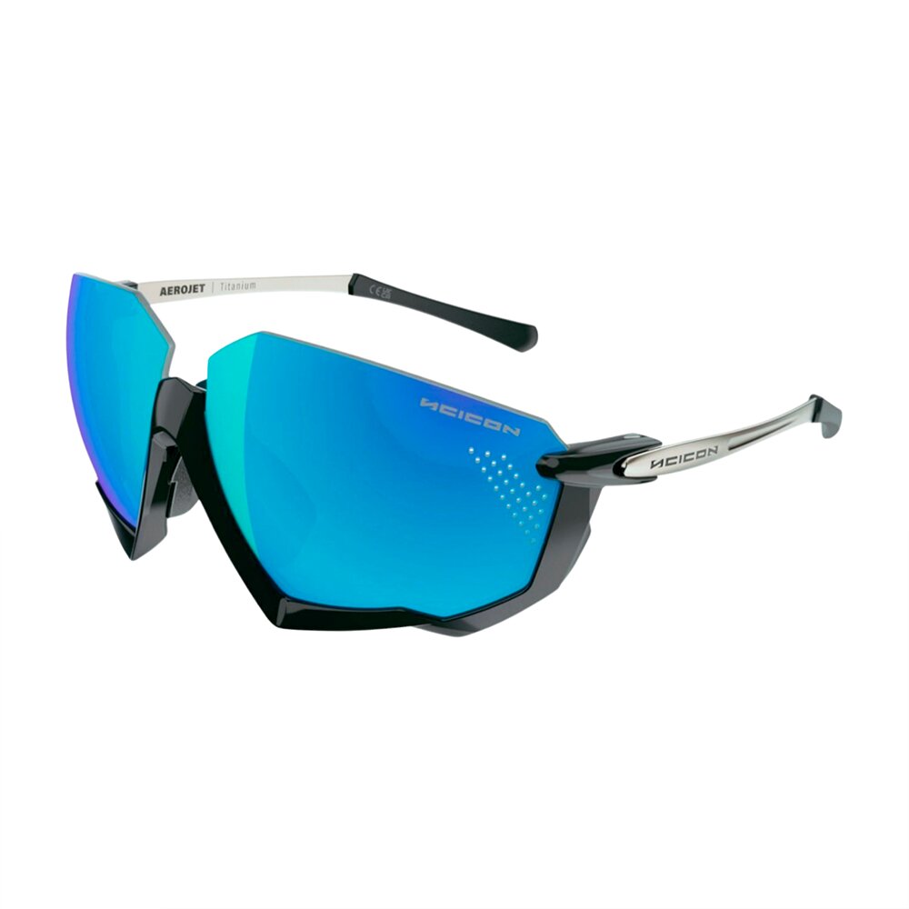 Gafas SCICON Aerojet Titanium Metal Black (lentes Multiespejo Azul) - SCICON | ARS Bike Parts