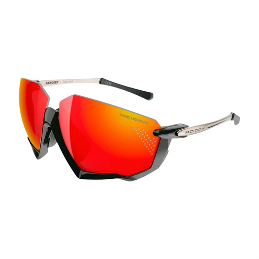 Gafas SCICON Aerojet Titanium Metal Black (lentes Multiespejo Rojo) - SCICON | ARS Bike Parts