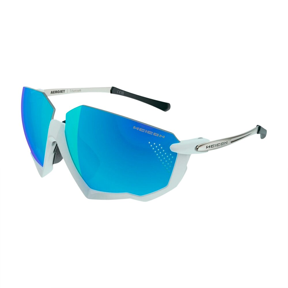 Gafas SCICON Aerojet Titanium Metal White (lentes Multiespejo Azul) - SCICON | ARS Bike Parts