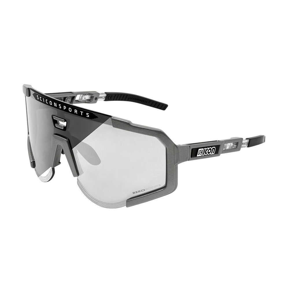 Gafas Scicon Aeroscope Gris Antracita (lente Fotocromática Plata)