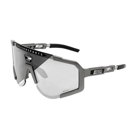 Gafas Scicon Aeroscope Gris Antracita (lente Fotocromática Plata)