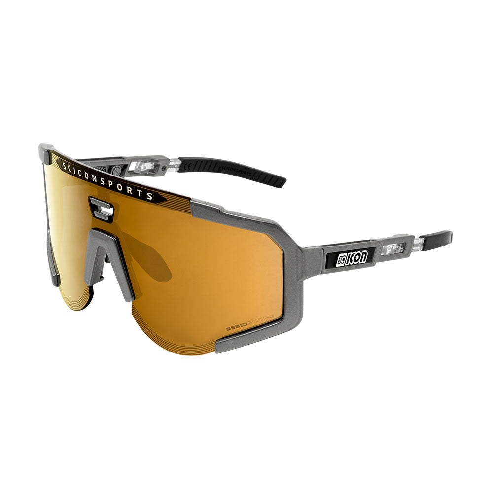 Gafas Scicon Aeroscope Gris Antracita (lente Multiespejo Bronce)