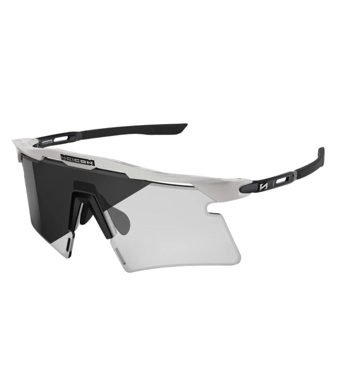 Gafas Scicon Aeroshade 2.0 Titanium Blancas Mate (lente Fotocromática)