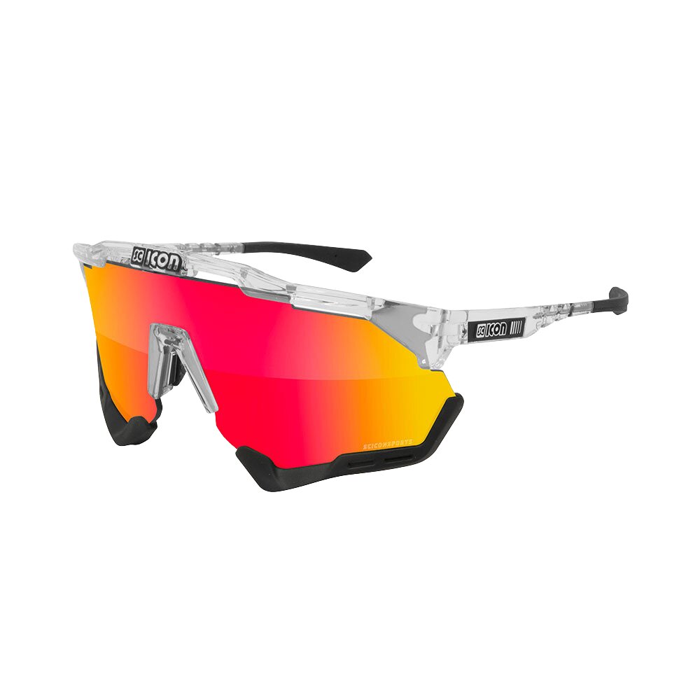 Gafas SCICON Aeroshade XL Crystal Brillante (lente Multiespejo Roja) - SCICON | ARS Bike Parts