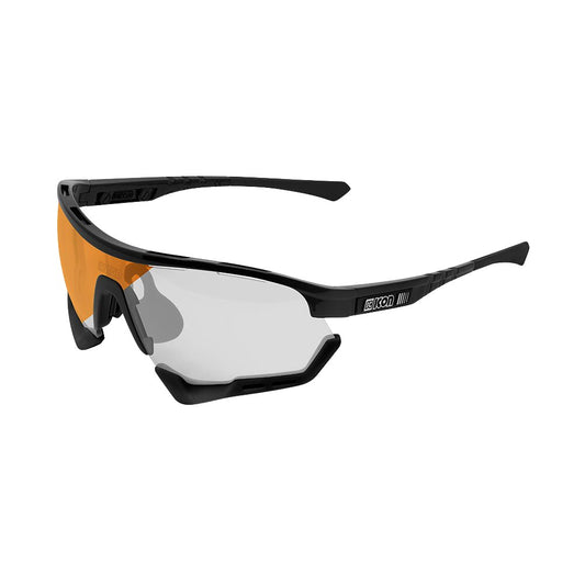 Gafas Scicon Aerotech Negras (lente Fotocromática Bronce)