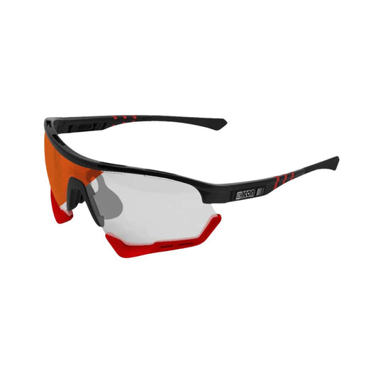 Gafas Scicon Aerotech XL Negras (lente Fotocromática Roja)