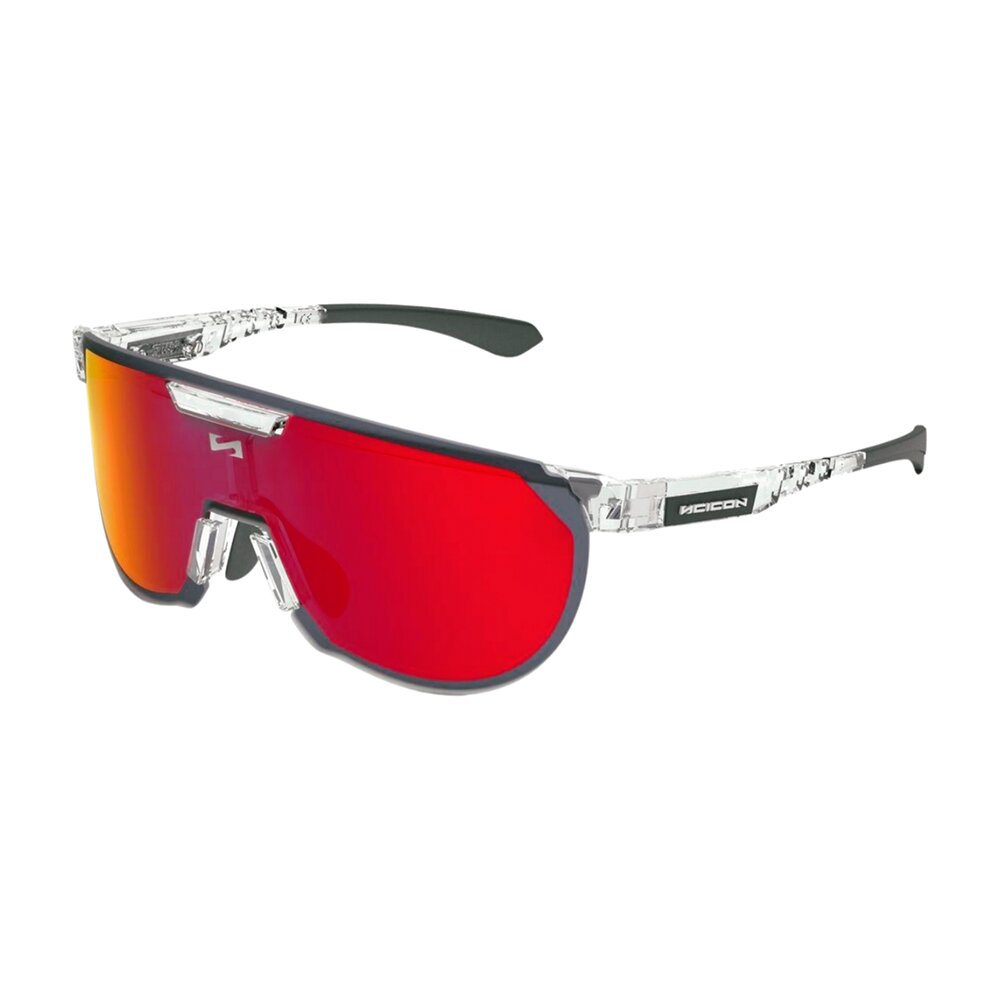 Gafas SCICON Aerotrail Crystal (lente Multiespejo Roja) - SCICON | ARS Bike Parts