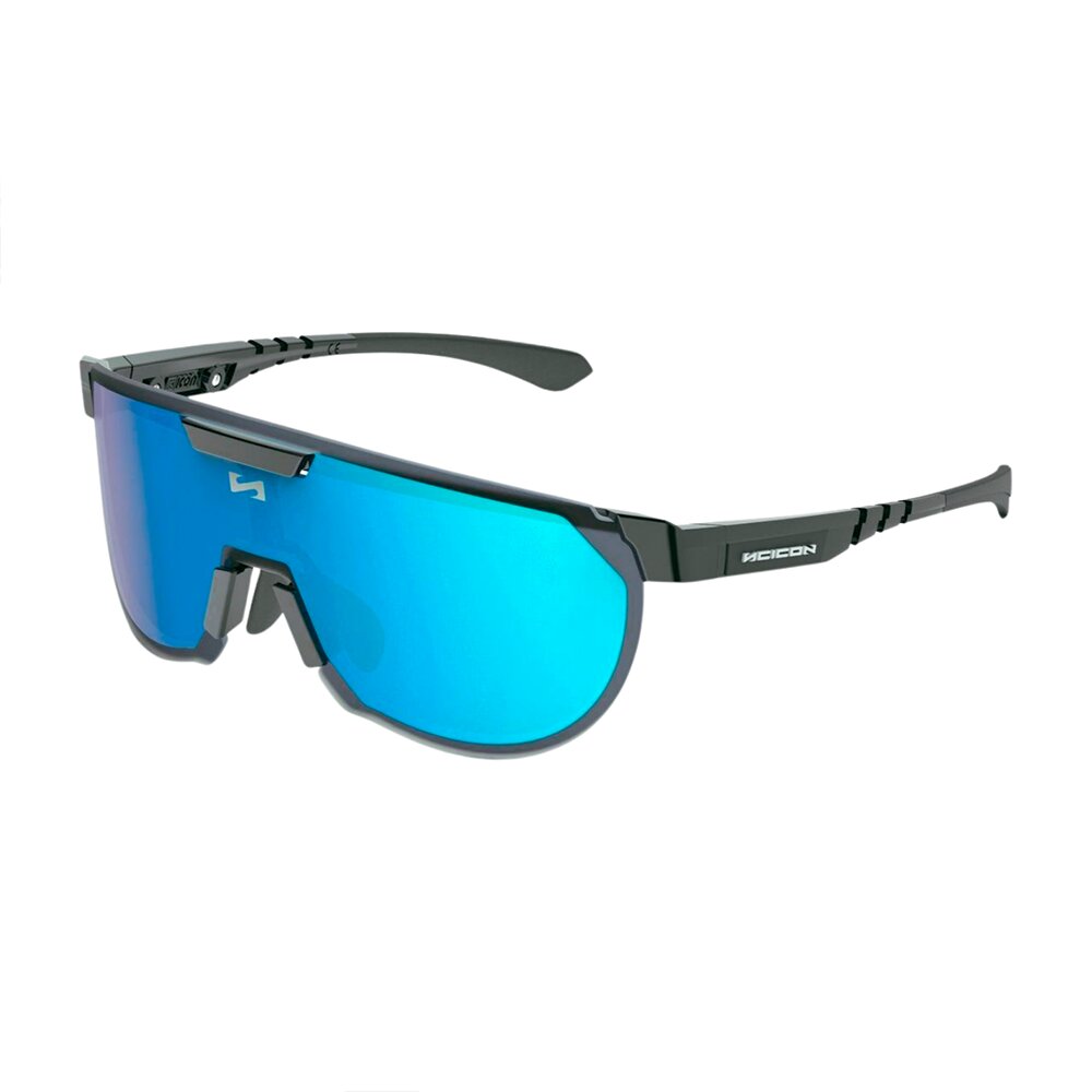 Gafas SCICON Aerotrail Negras (lente Multiespejo Azul) - SCICON | ARS Bike Parts