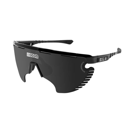 Gafas Scicon Aerowing Lamon Negras (lente Multiespejo Plata)