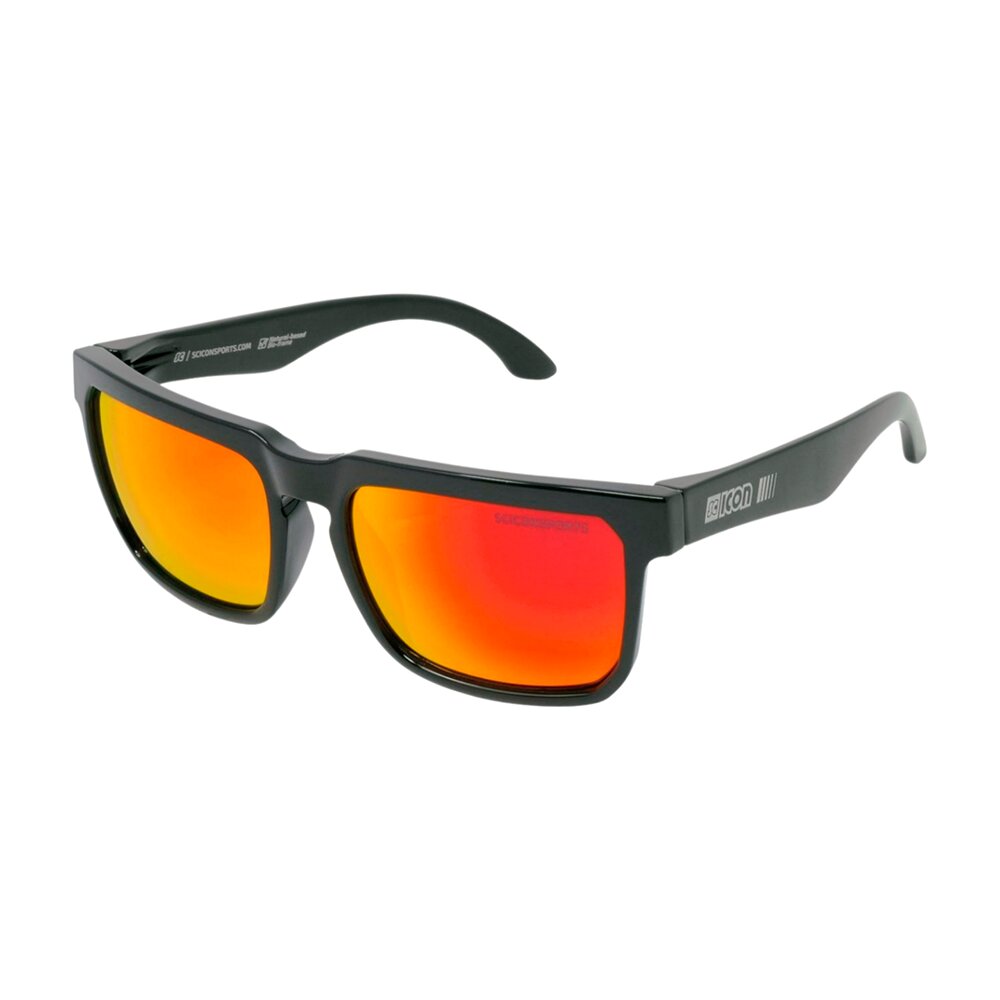 Gafas Sol SCICON Gallio Negras (lentes Multiespejo Rojo) - SCICON | ARS Bike Parts