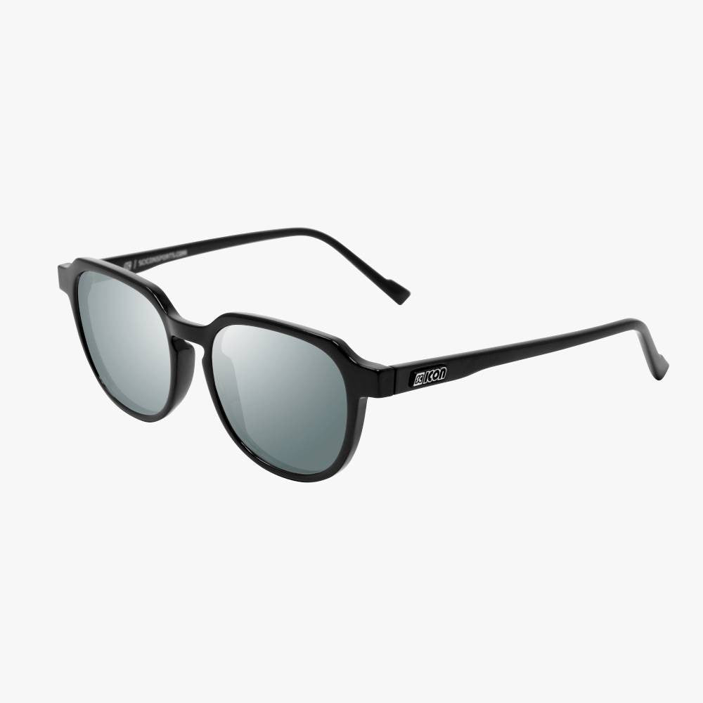 Gafas Sol SCICON Vertex Black Gloss (lentes Multiespejo Plata) - SCICON | ARS Bike Parts
