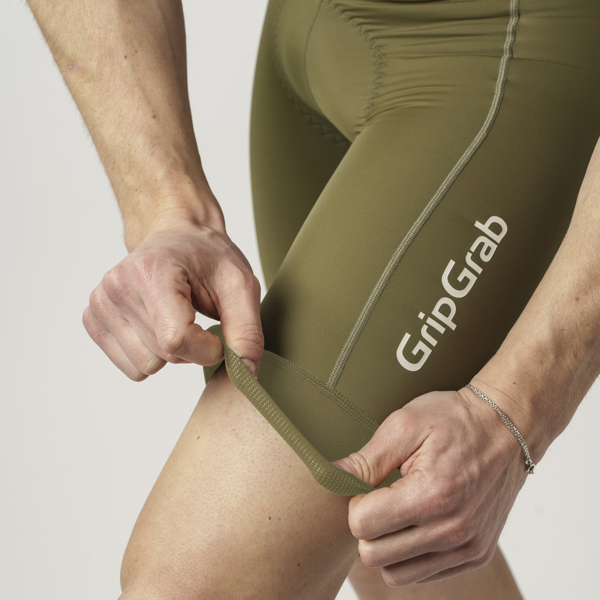 Culotte corto con tirantes GripGrab PACR, Hombre, S, Negro