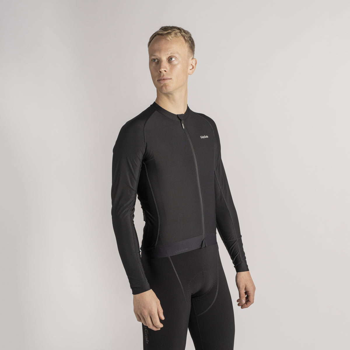 Gripgrab Pacr Long Sleeve Jersey Men's, S, Black