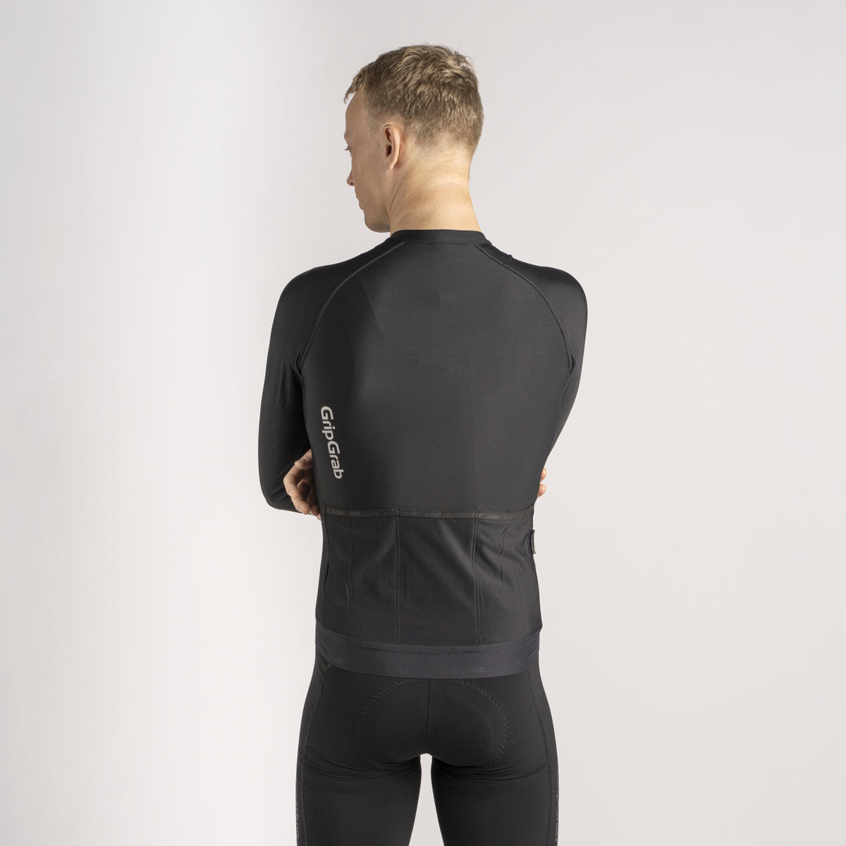 Gripgrab Pacr Long Sleeve Jersey Men's, S, Black