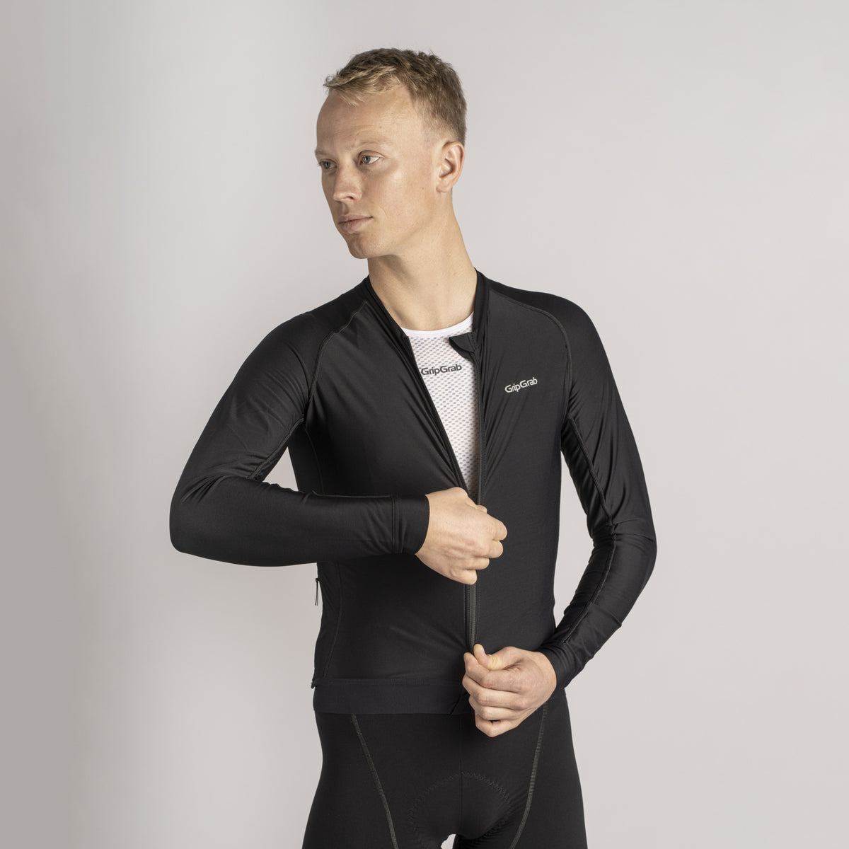 Gripgrab Pacr Long Sleeve Jersey Men's, S, Black