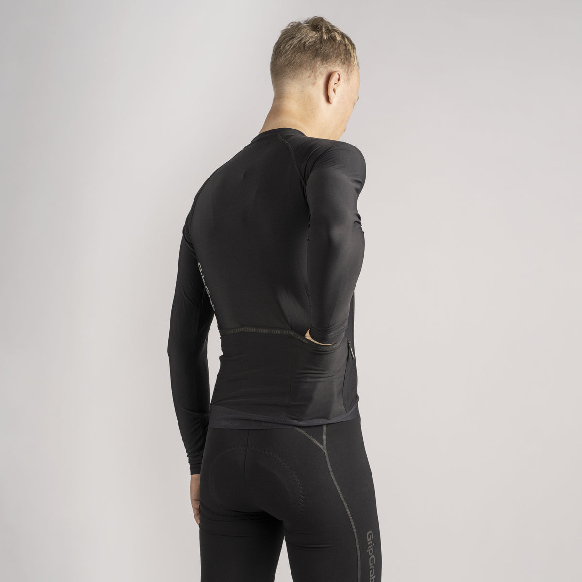 Gripgrab Pacr Long Sleeve Jersey Men's, S, Black