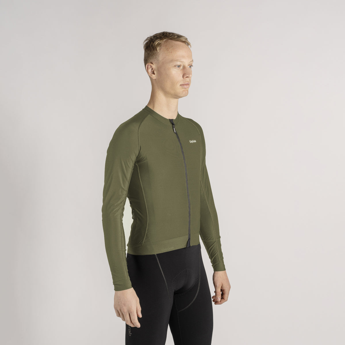 Gripgrab Pacr Long Sleeve Jersey Men's, S, Black