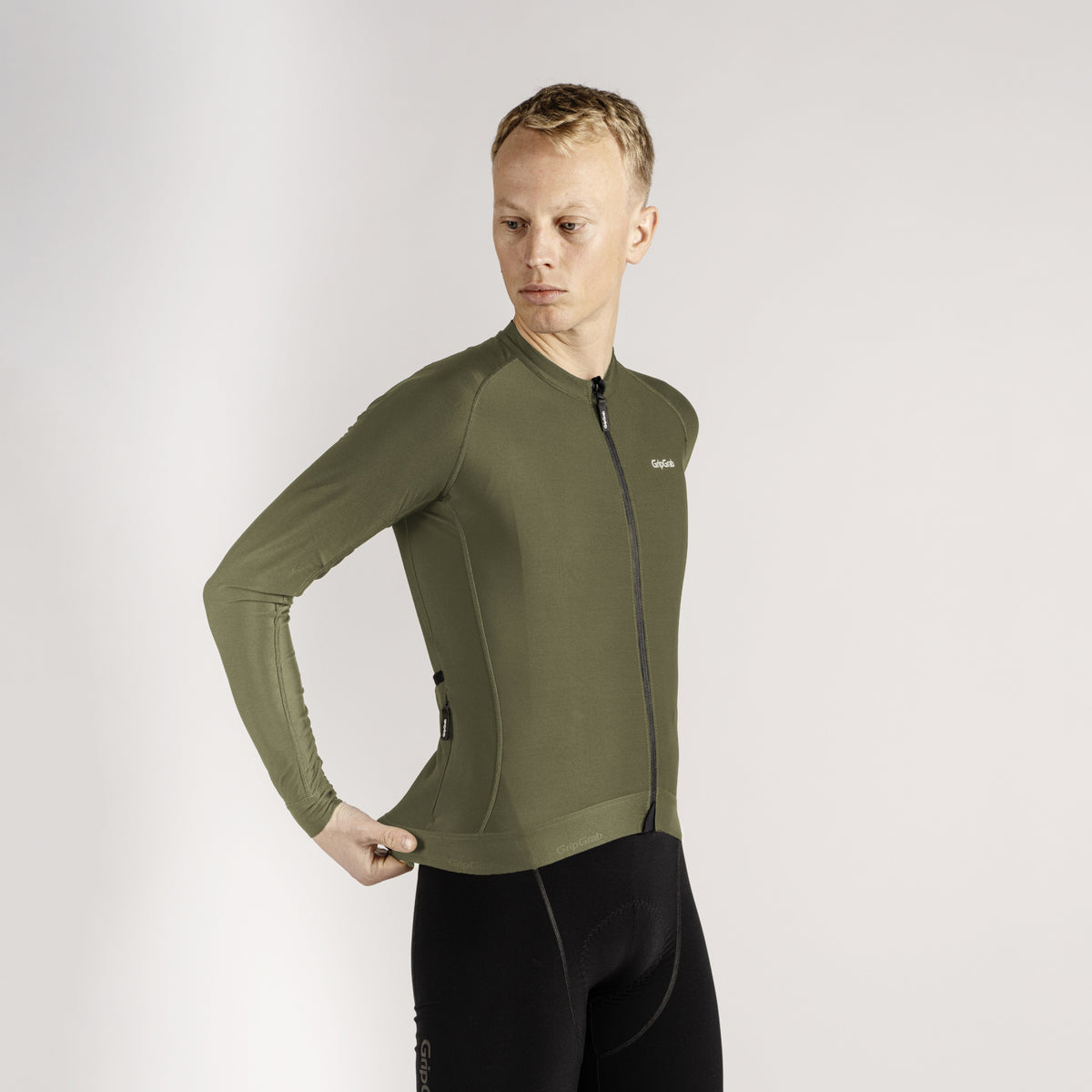 Gripgrab Pacr Long Sleeve Jersey Men's, S, Black