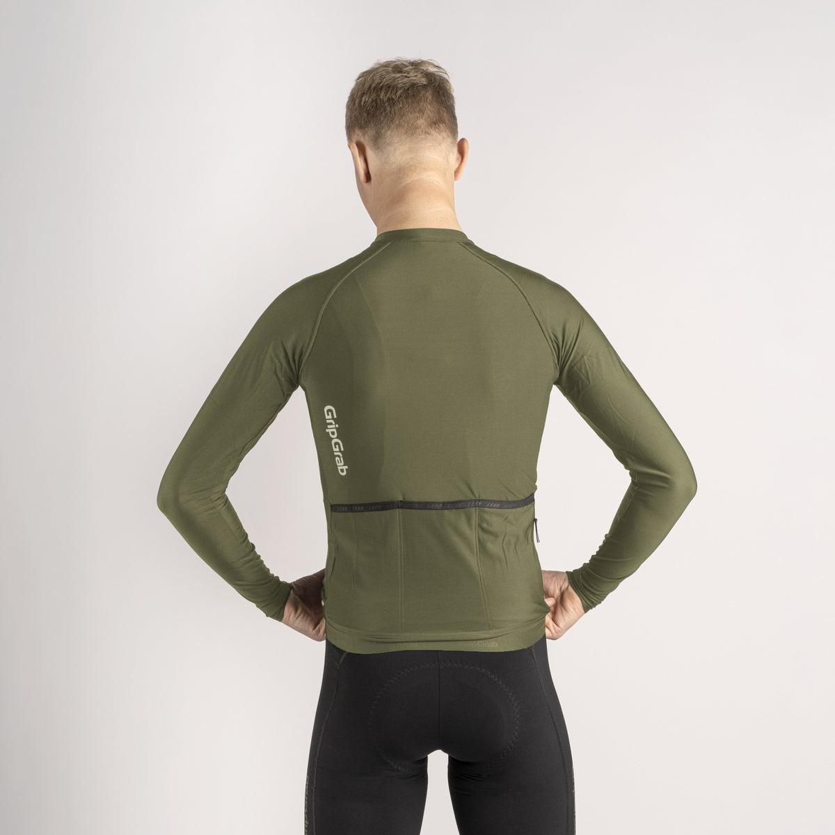 Gripgrab Pacr Long Sleeve Jersey Men's, S, Black