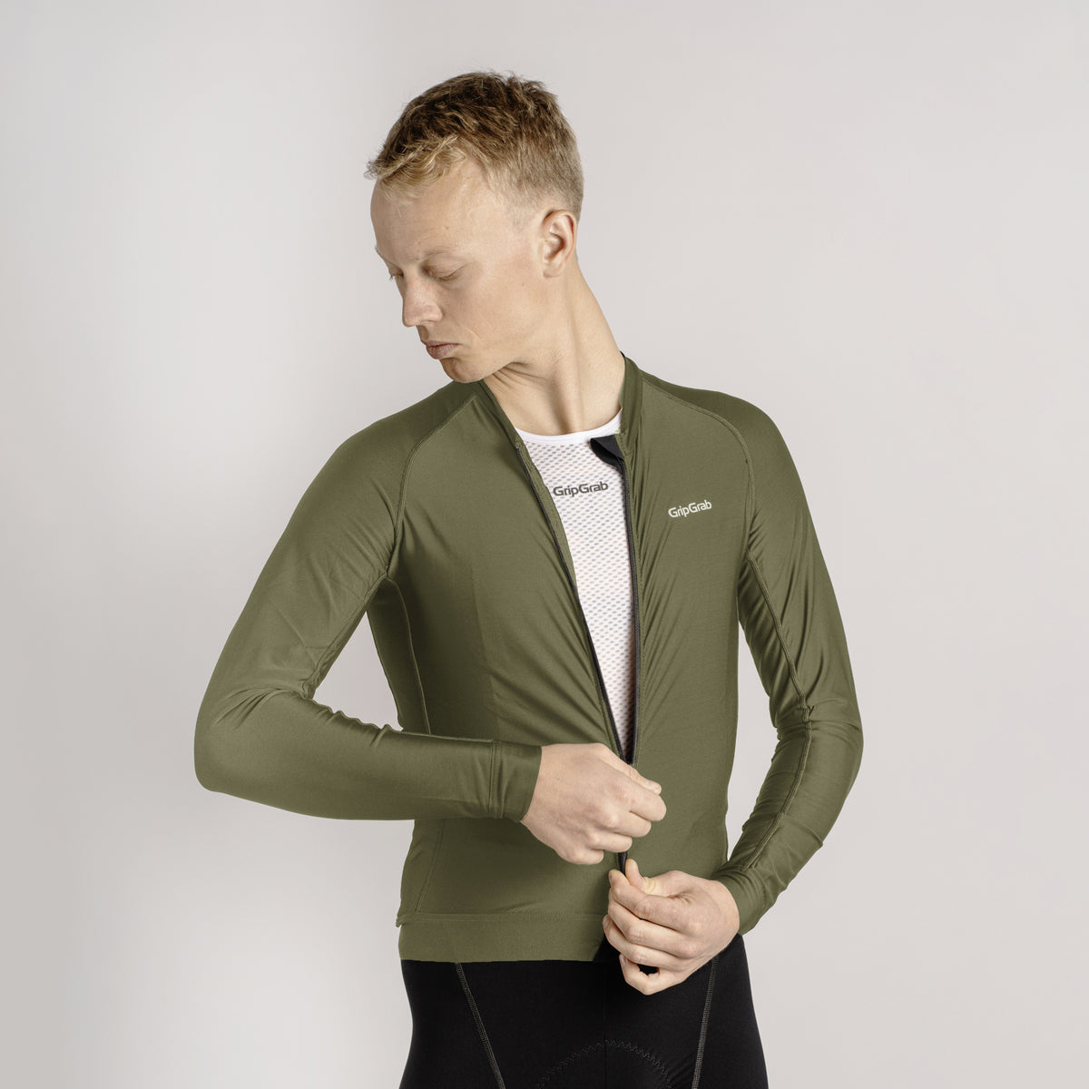 Gripgrab Pacr Long Sleeve Jersey Men's, S, Black